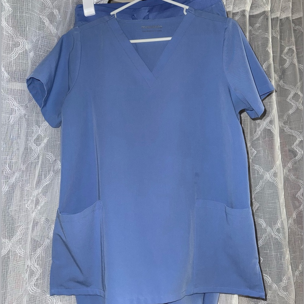 Blue Mandala scrub set